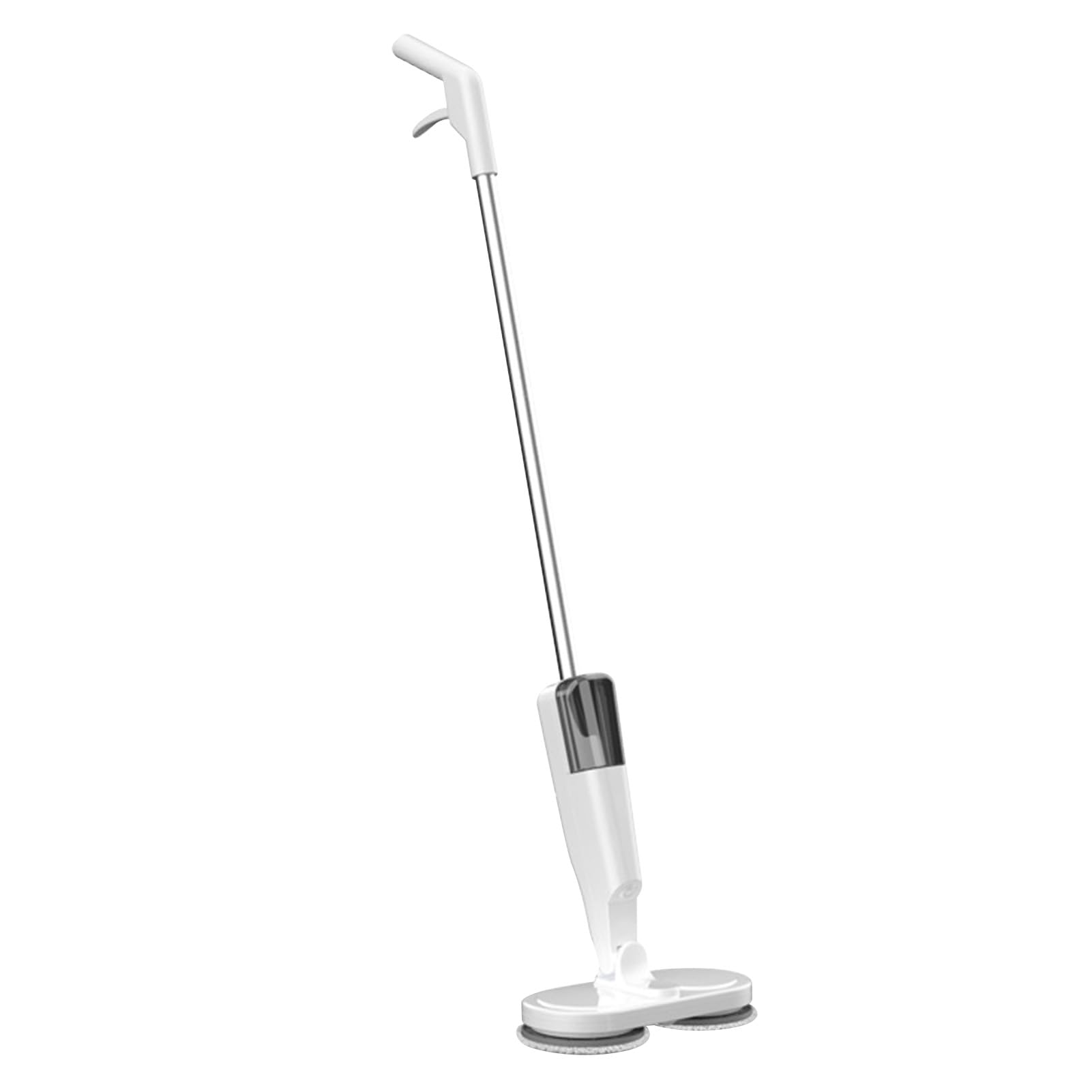 Limpiador Eléctrico e Inalámbrico Actualizado, Limpiador de Piso Eléctrico Ligero y Retrasable Recargable con Pisos Mármol Azulejos Madera Dura (WHITE)