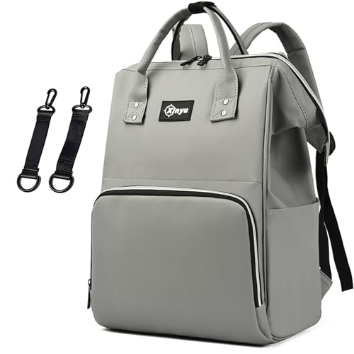 Sac à dos à langer multifonctions grand format imperméable avec poche biberon