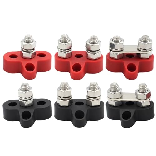 Barre omnibus robuste M6 M8 en acier inoxydable avec isolation nylon renforcé