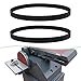 Briny River 2PCS Drive Belt 14 x 3/8 Inch Compatible with Craftsman 113.226421 113.226423 113.226424 113.226430 Disc Sander, 814002-1 2-621826-00