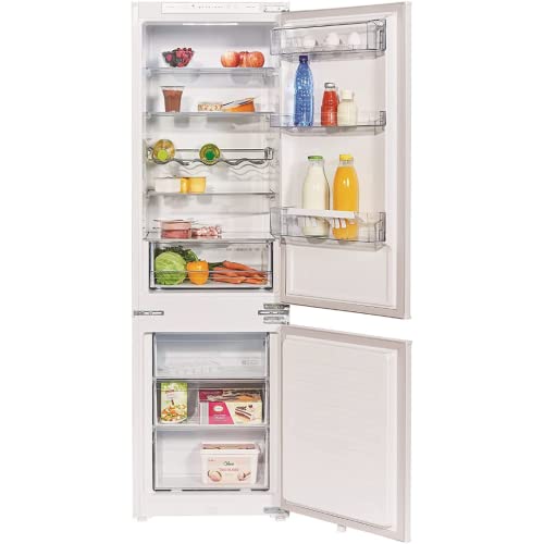 WOLKENSTEIN Frigorífico y congelador WKG257.4NF EB | 246L de capacidad neta | 183L de refrigeración+63L de congelación | 4****Congelador | 38dB | Iluminación LED | Consumo de energía 217 kWh/año