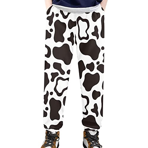 SEANATIVE Kids High Waist Gym Workout Jogger Pants Loose Fit Casual Fashion Sweatpants