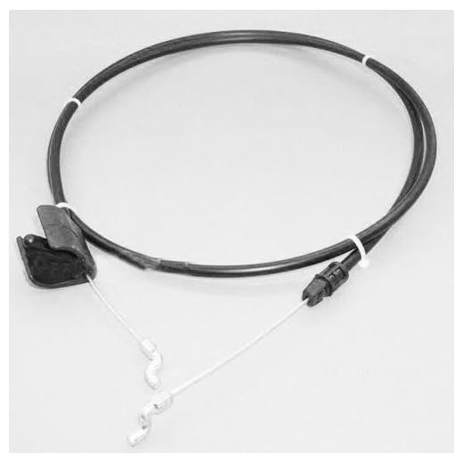 Lawn Mower Throttle Cable 158152 582991501 Engine Zone Control Cable for Husqvarna Poulan Craftsman Weed Eater,Fits Most 4 Stroke Trimmer Lawnmower Throttle Clutch Control Cable