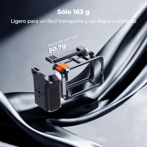 Image of K&F CONCEPT Ultra Lightweight Cage + Grip Handle Kit for DJI Osmo Action 6