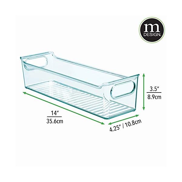 mDesign 2er-Set Kinderzimmer Organizer – große Sortierbox mit praktischen Griffen – BPA-freier Kunststoffbehälter für… – Bild 6
