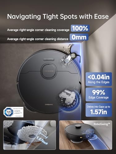 Dreame X40 Ultra Robotic Vacuum: 12,000Pa Suction, Self-Cleaning Mop, Auto-Empty & Refill