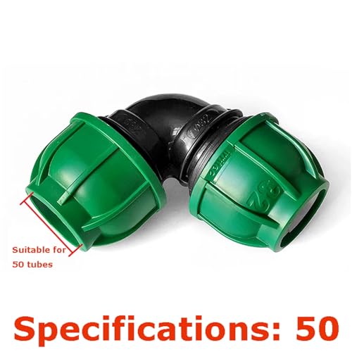 Conector rápido de curvatura para tubería grande, codo sin calor angular PE 3