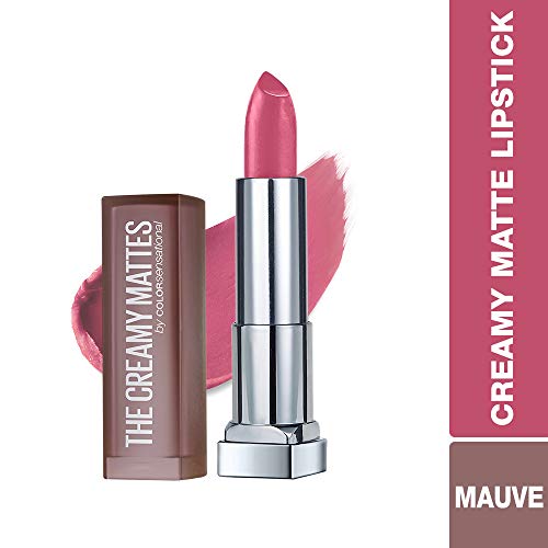 Image of Maybelline New York Color Sensational Creamy Matte Lipstick, 665 Lust Blush, 3.9g