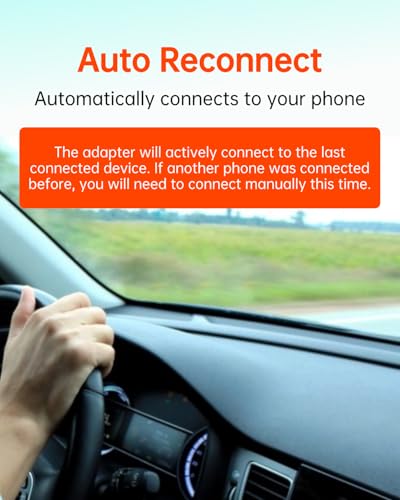 Image of USB Bluetooth 5.3 Car Adapter Compatible for Lexus,Toyota,Opel,Saab,Pioneer Radio and Clarion Radio iPod iPhone Music Interface Connector