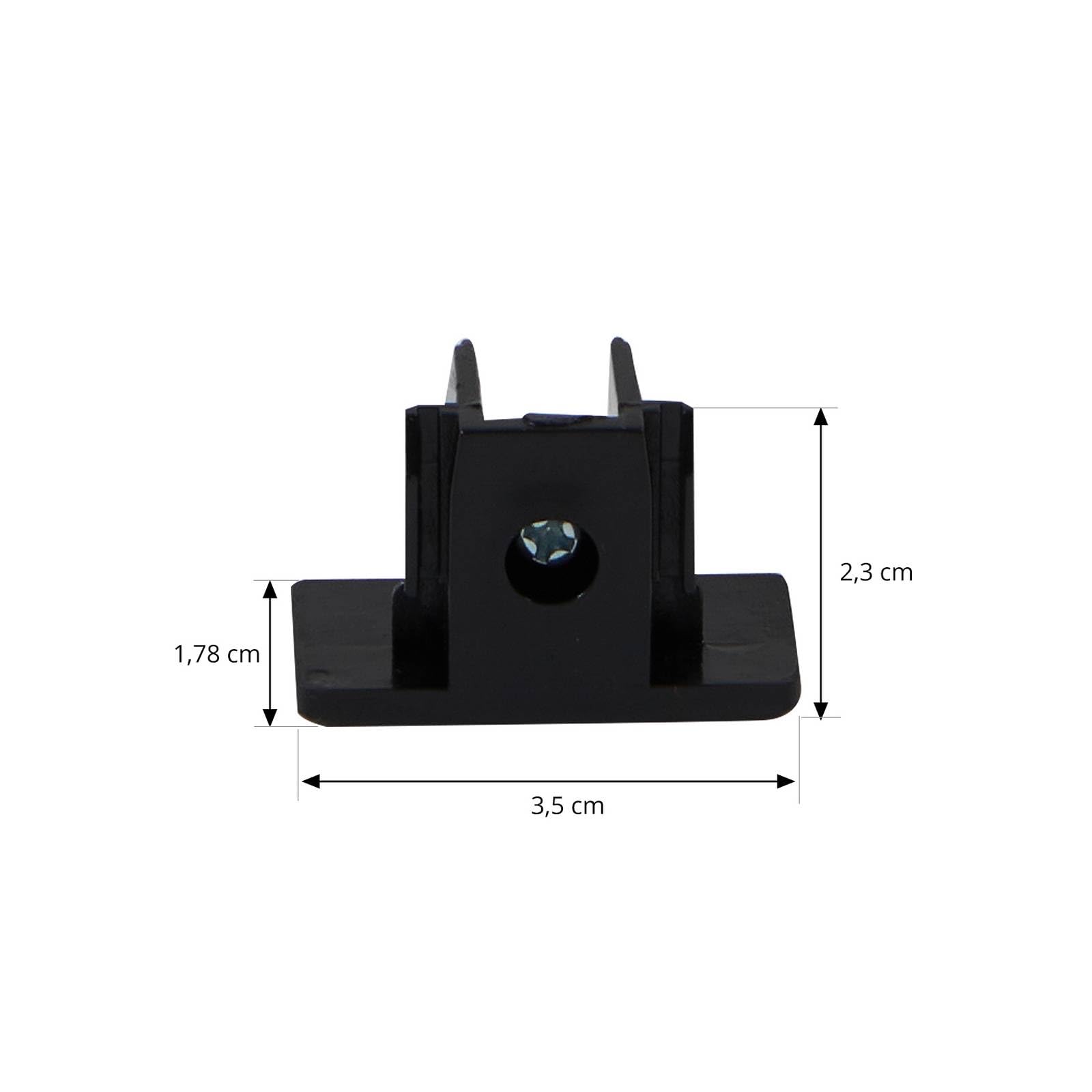 Lindby 1-Phasen Schienensystem Komplettset Metall schwarz, Deckenspot 4 flammig 4x GU10 ohne Leuchtmittel bewegliche Deckenstrahler Spots Deckenleuchte