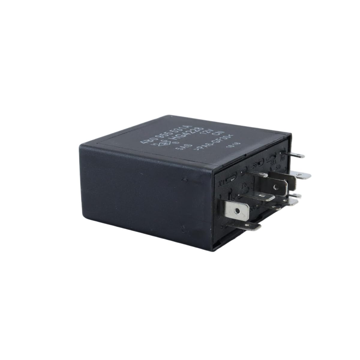 Ludom Relé de control de limpiaparabrisas con retardo intermitente 377, compatible con Golf y Passat de 2002 a 2012, 4B0955531A