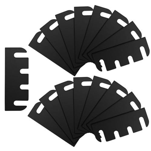 Image of 15 Pack Door Hinge Shims for Door Hinge Repair Kit, 0.050 Inch Thickness, 3.5 Inch Hinge Shims