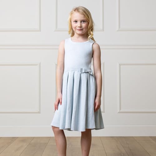 Hope & Henry Girls' Milano Tipped Sweater Dress2