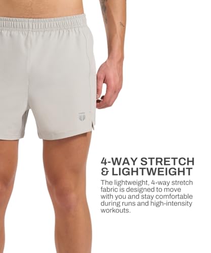Image of TEGO Pacer 4 inch Running Shorts (Unlined) | Men's Lightweight Performance Shorts | 4-Way Stretch | Moisture-Wicking & Quick-Dry | Running Shorts
