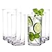 Tall Plastic Drinking Glasses