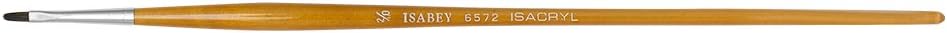 Isabey : Isacryl : Filbert Series : 6572 Size 2/0