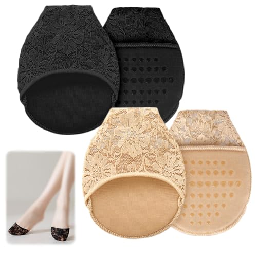 TEOZBLU 4 Pcs Almohadillas para Pies Tacones, Cojines de Pie para mujeres, Plantillas Tacones Altos Invisibled para Prevención del Dolor