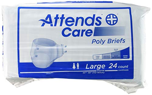 Attends Heavy Incontinence Briefs BR30 Size Large 1 Pack of 24