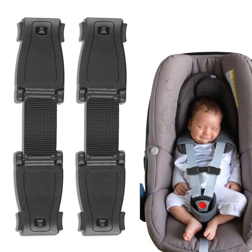 TUZHE 2 unidades de protección de seguridad para asiento de bebé, accesorios para asientos de coche, sillas de paseo, tronas