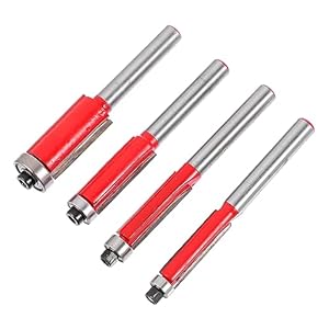 DIYEAH 4-Teiliger Kantenschneider Bündigfräser Satz