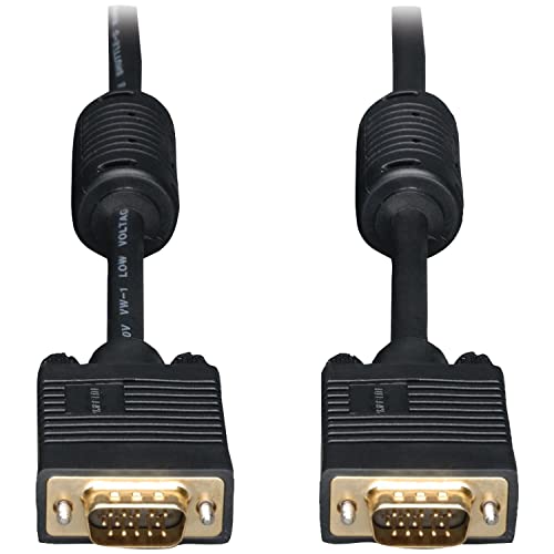Image of Tripp Lite VGA Coax Monitor Cable, High Resolution cable with RGB coax (HD15 M /M) 6-ft.(P502-006)