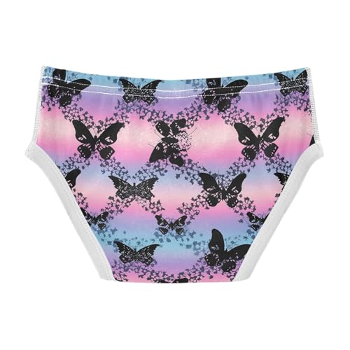 visesunny Boys Cotton Underwear Fantasy Butterfly Silhouette Printed Toddler Soft Training Briefs Size 2T-8Y for Kids2