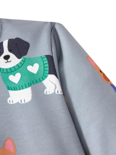 Image of Akyzic Boys Sweatshirts Cotton Long Sleeve Crewneck Pullover Toddler Kids Winter Warm Shirt Sweater Tops 3t-8t