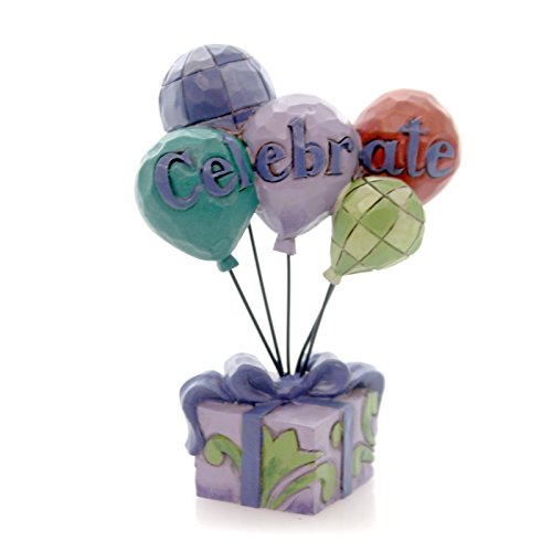 Jim Shore Enesco Figurine Celebrate Balloons