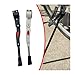 GKYAN Bicycle Kickstand Road Bike Accessory Cycling Resting Adjustable Height Anti Slip Foot Support Bike Kickstand Bike Side Support(White)