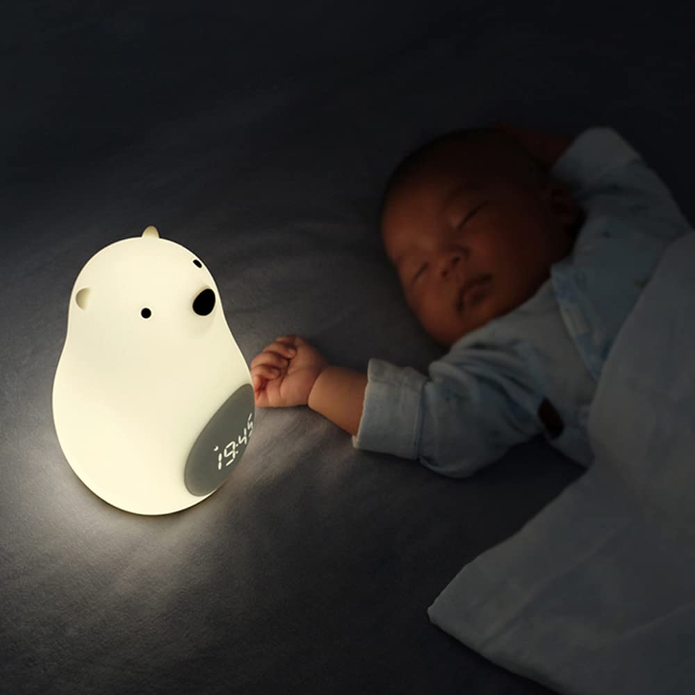 Niedźwiedź mała lampa pokój mała lampka nocna sypialnia lampka nocna ładowanie mała lampka nocna światło do karmienia dziecka atmosfera ze snem lampka nocna dekoracja pokoju ozdoby na biurko