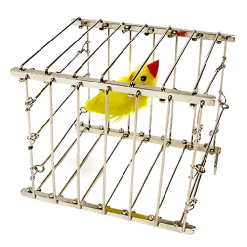 Murphy's Magic Vanishing Bird Cage Trick, Small Metal