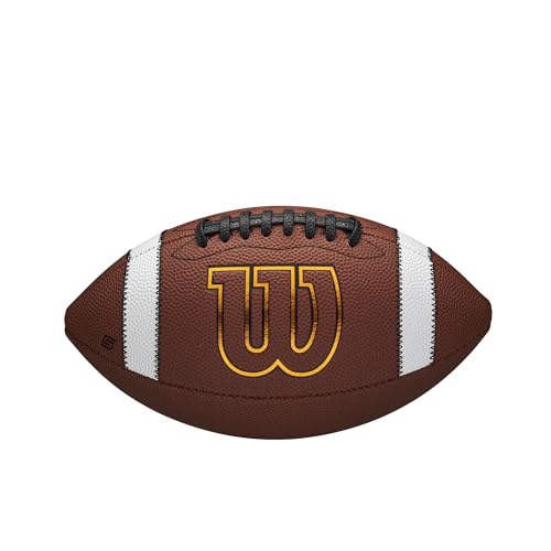 Wilson GST Speedskin Football - Youth Size, Brown