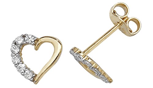 Boucles d'oreilles coeur or 375 femme : le cadeau romantique idéal