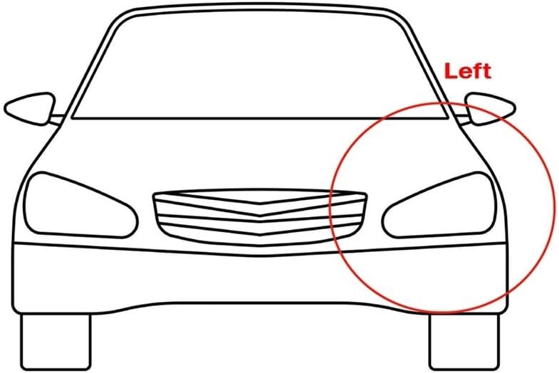 Headlight Lenses Front Car Transparent Lampcover Lampshade Caps Shell Compatible for Geely Boyue COOL 2023 Auto Light Glass Lens Cover Replacement LensHeadlight Housing(High quality Left)