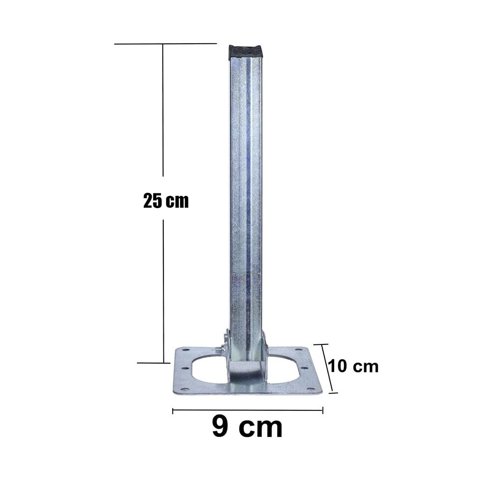 Badem10 Sofra Ayağı Metal Çinko Katlanır Yer Sofrası Sini Altı 25 cm