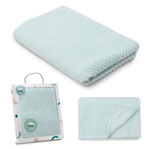 Interbaby: Manta Bebé Recien Nacido   Extrasuave