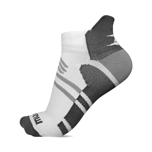 Muvin Meia de Compressão Cano Curto Arrow – Boa Respirabilidade – Protege Contra Bolhas – Unissex – Corrida – Caminhada – Ciclismo – Exercícios – Fitness – Esportes – Treinamento - Conforto - Branco - 40-43