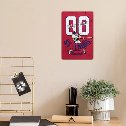 Image of ANTKING St. Louis Metal Sign Custom Sign Decor for Men Youth Boy Gifts