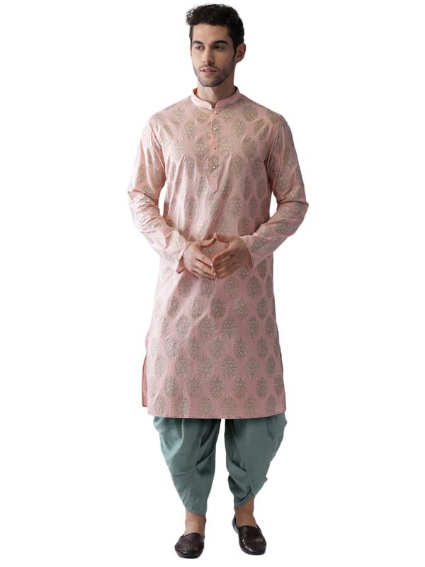 Image of KISAH Men Kurta Dhoti Set