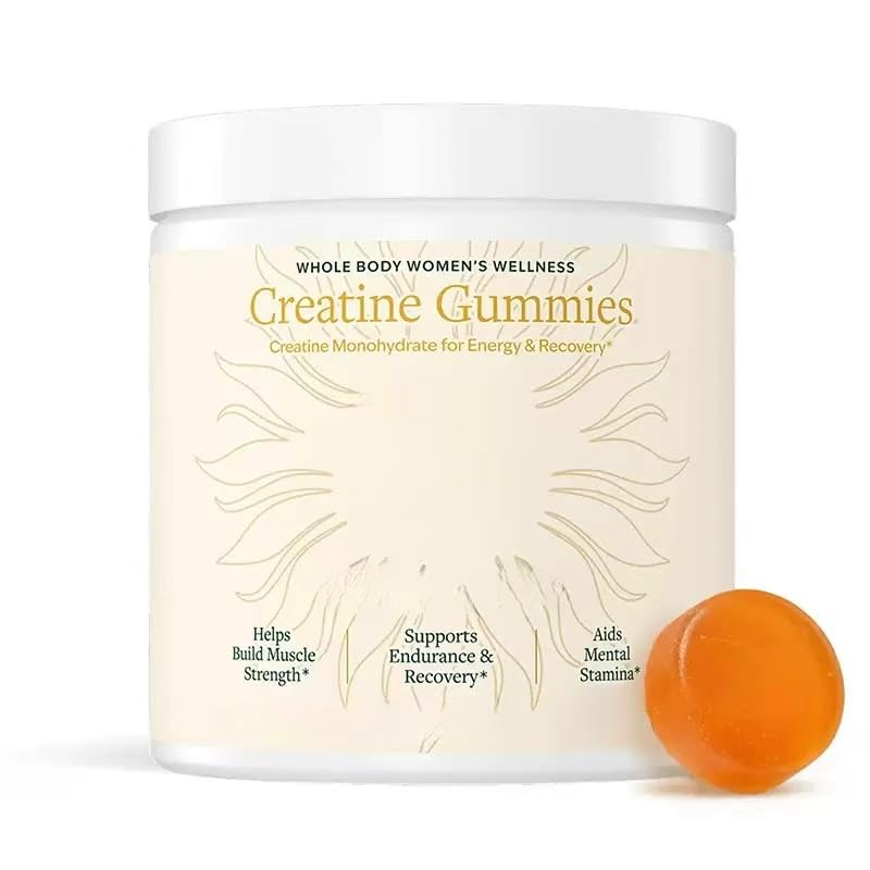 Creatine Gummies masticables que aceleran la recuperación muscular