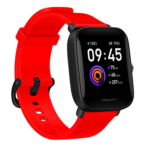 Bracelet de rechange de 20 mm de largeur pour Amazfit Bip U Pro/Bip U/Bip S/Bip Lite/Bip 3 Pro, compatible avec Amazfit GTS 2 mini Cover