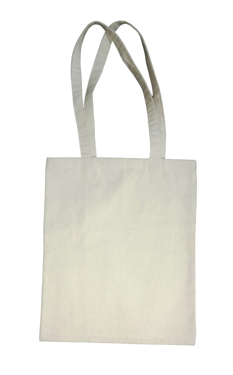 100% Cotton Canvas Tote Bag, Pack of 2, perfect 14inch x 16inch Tote Bags For Women, Shopping Bag For Grocery,Vegetable Bag For Market, Aesthetic Office Bag For Women, Collage Bag For Women 2