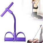 Pedal Resistance Bands with Handles, Multifunction Elastic Yoga Resistance Band, Natural Rubber Foot Pedal Resistance Bands, Stretching Workout Fitness Bands for Abdomen, Waist, Arm, Leg
