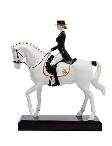Nenbolec Figurine Statue Horse Sculpture Home Decor Polyresin Equestrian Gifts 11Inch #TOP10