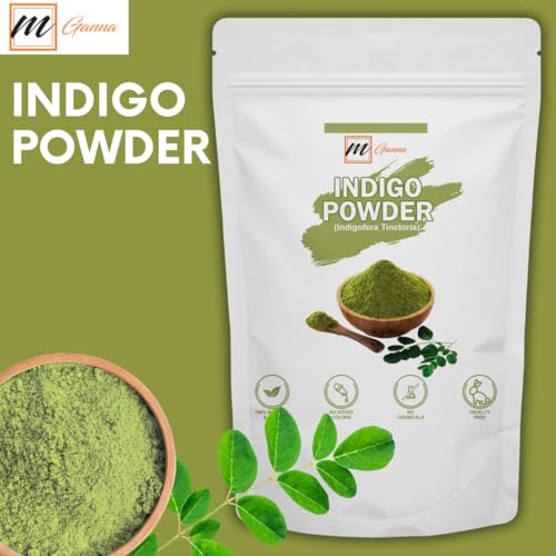 Polvo natural de índigo 0.50 LBS para teñir cabello miniatura 3
