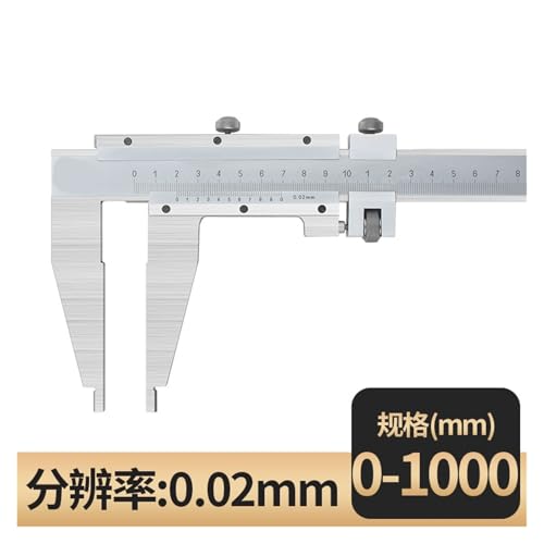 Calibrador Vernier de Acero Inoxidable 0-1000mm miniatura 2