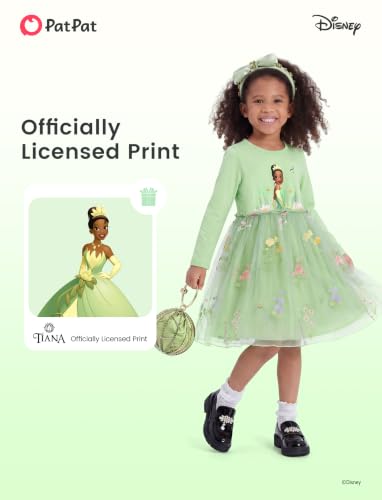 Image of Disney Girls' Tulle Tutu Dress Birthday Party Outfit Toddler to Big Kid