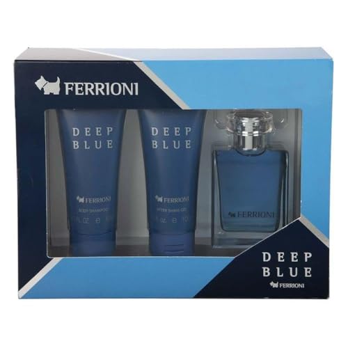 Lociones, Beauty Set Ferrioni DEEP BLUE EDT 100 ml