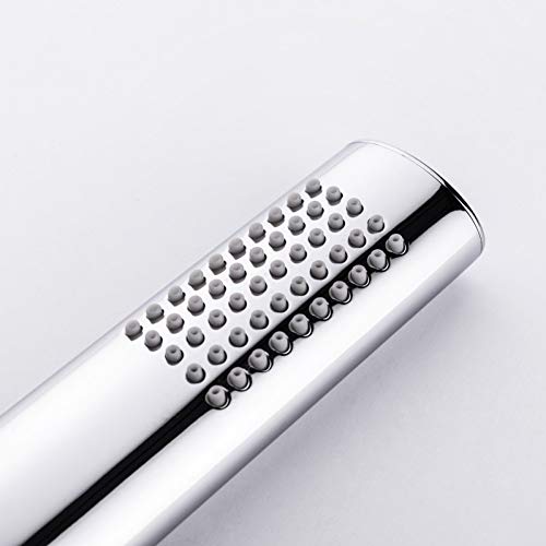 Douchette laiton chromé haute qualité avec support et flexible de douche élégant