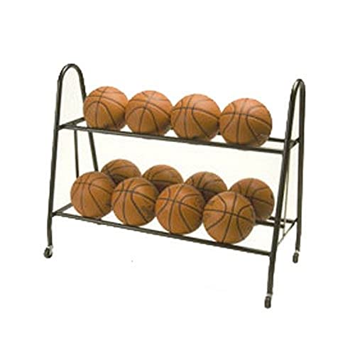 Tandem Sport Ultimate Ball Storage Rack Holds 12 Basketballs